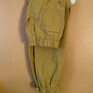 Yellow cargo pants